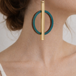 CIRCLE STRIKE EARRINGS