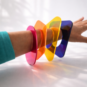 ColorFlux Plexiglass Bracelets