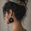 Classic Black Earrings