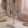 Mirror Bunny Earrings