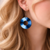 Mirror Circle Earrings