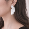 Silver Wings Earrings
