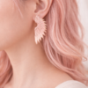 Pink Wings Earrings