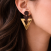 Leather Glow Earrings